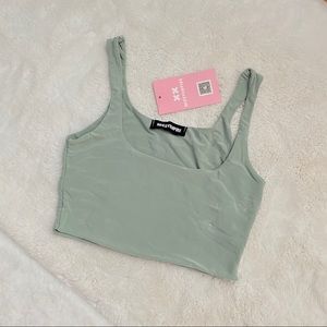 Missy Empire Evelyn crop top. Size 6